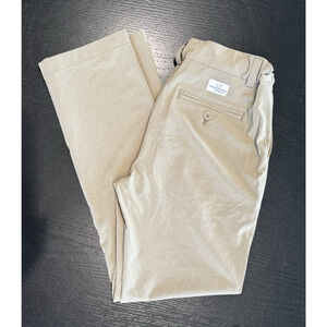 VINEYARD VINES Boys Size 12 Performance Pants Adjustable Waist Khaki Uniform